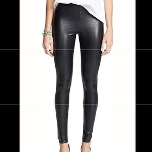 Zara Faux Leather Leggings